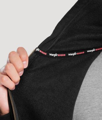 Men's RIGGS WORKWEAR&reg; Full Zip Hoodie in Black