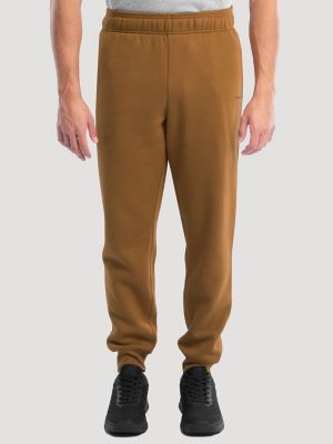 Men's RIGGS WORKWEAR&reg; Tapered Sweatpant in Duck Brown