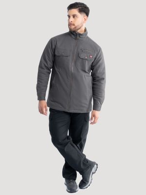 Men's Workwear Faux Shearling Lined Jacket | JACKETS & OUTERWEAR