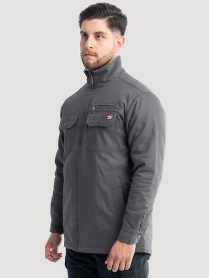 Men's Workwear Faux Shearling Lined Jacket | JACKETS & OUTERWEAR