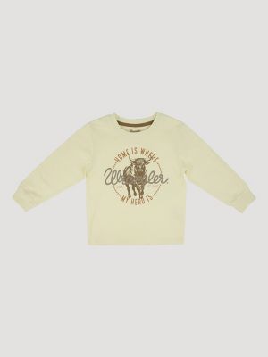 Wrangler Toddler Boy's Long Sleeve Graphic T-Shirt from Wrangler - $14.99