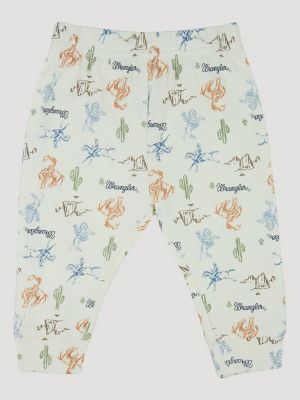 Wrangler Baby Bodysuit & Jogger Set