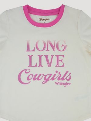 Wrangler Girl's Long Sleeve Graphic T-Shirt