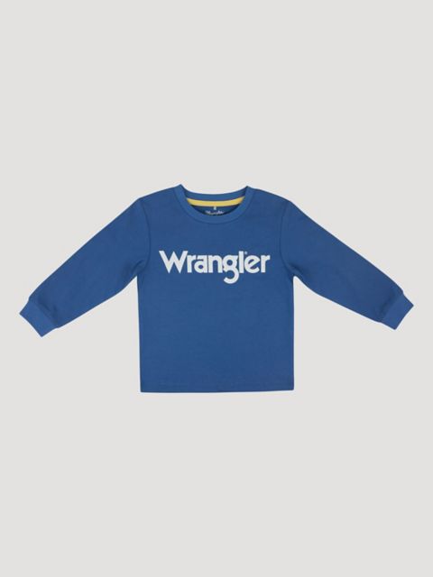Детские футболки Wrangler Toddler Boy's Long Sleeve Graphic T-Shirt