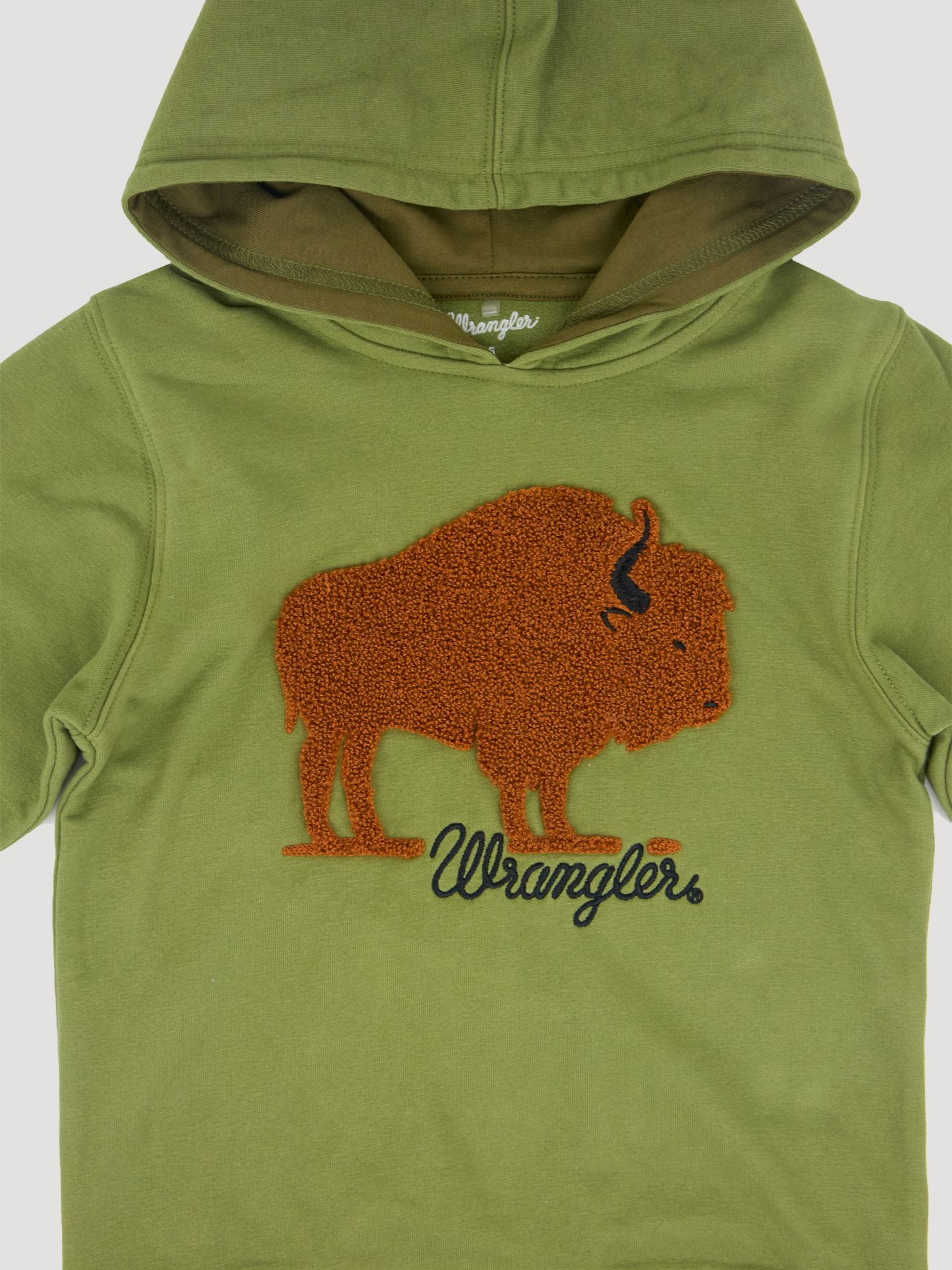 Худи Wrangler Graphic для мальчиков, цвет: Зелёный — фото 3