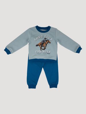 Wrangler Toddler Boy's Sweatshirt Set from Wrangler - $24.99