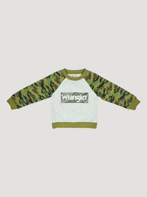 Wrangler Toddler Boy's Sweatshirt Set