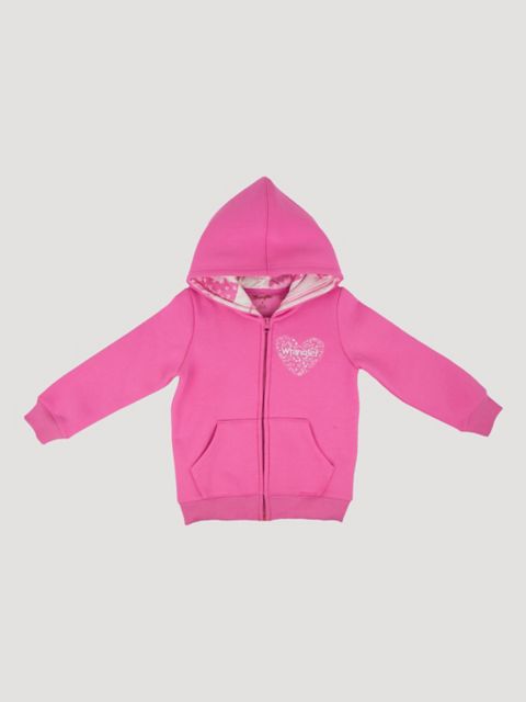 Детские худи Wrangler Toddler Girl's Zip Graphic