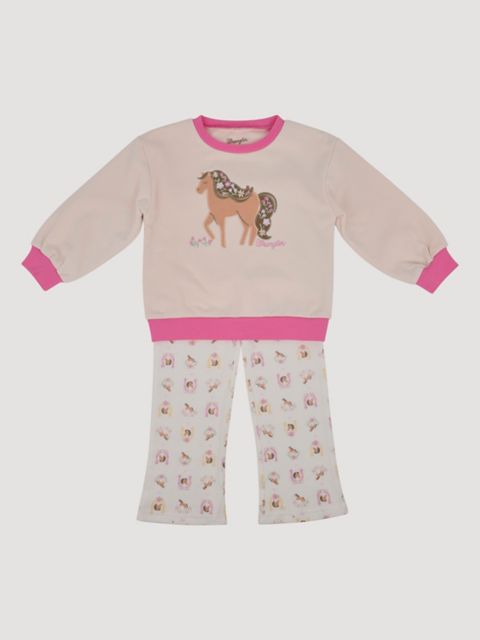 Детские худи Wrangler Toddler Girl's Sweatshirt Set