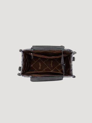 Rodeo Print Mini Tote in Grey