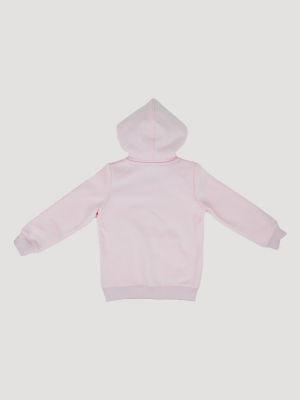 Wrangler Girl's Zip Graphic Hoodie