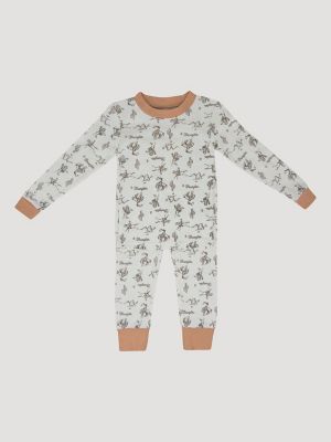 Wrangler Toddler Pajama Set:Cowboys:4T main view