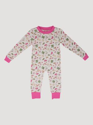 Wrangler Toddler Girl's Pajama Set