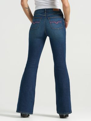 Women's Fierce Flare Embroidered Jean