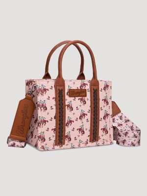 Rodeo Print Mini Tote in Pink