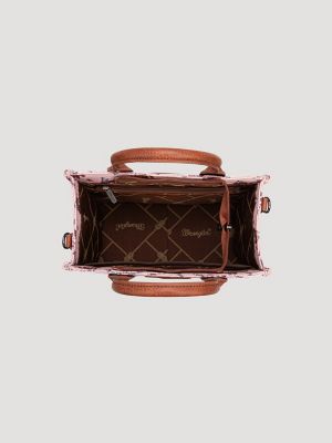 Rodeo Print Mini Tote in Pink
