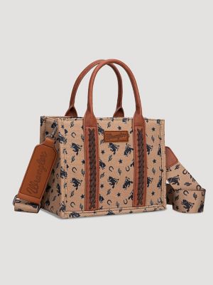 Rodeo Print Mini Tote:Brown:One Size alternative view 2