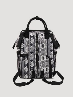 Southwest Print Backpack:Grey:One Size alternative view 2