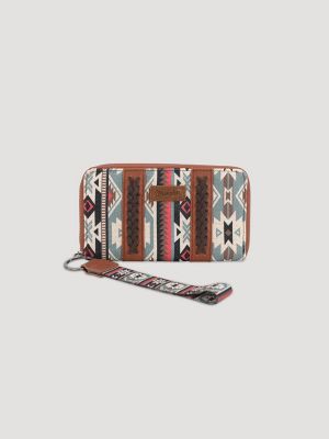 Southwest Print Wristlet