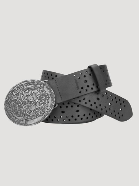 Женские ремни Wrangler Women's Floral Perforated Belt