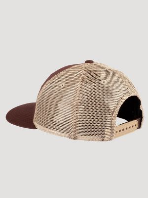 Logo Leather Patch Baseball Cap