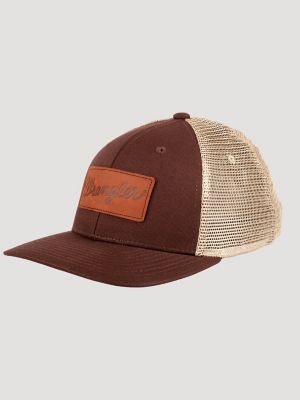 Logo Leather Patch Baseball Cap | Men's ACCESSORIES | Wrangler®