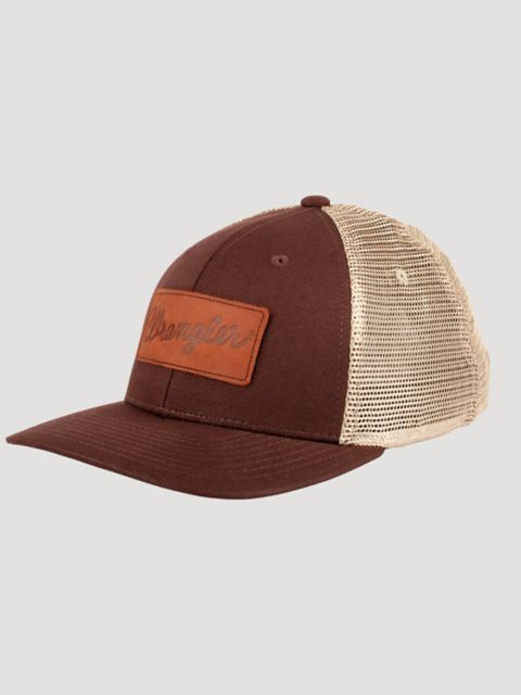 Мужские кепки Wrangler Logo Leather Patch
