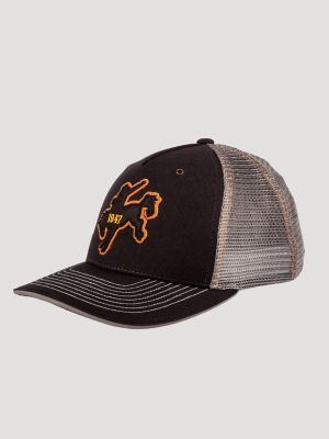 1947 Bronc Buster Trucker Baseball Cap from Wrangler - $21.95