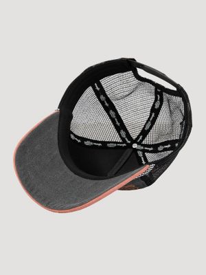 Stranger Things Fire Trucker Hat:Black:One Size alternative view 4
