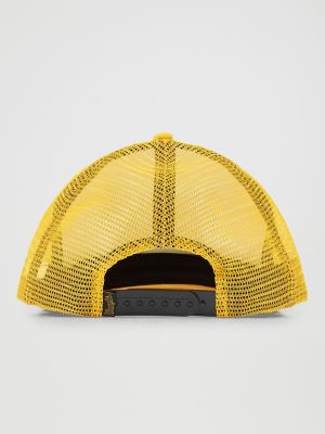 Stranger Things Logo Trucker Hat:Yellow:One Size alternative view 3