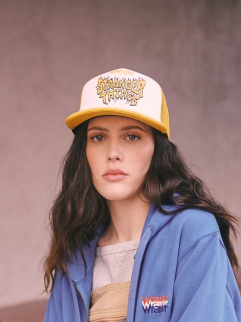Мужские головные уборы Wrangler x Stranger Things Logo Trucker Hat