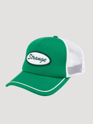 Stranger Things Strange Trucker Hat:Green:One Size alternative view 3