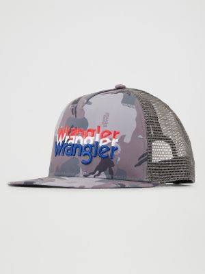 Wrangler x Stranger Things Camo Trucker Cap