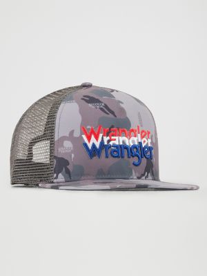 Wrangler x Stranger Things Camo Trucker Cap
