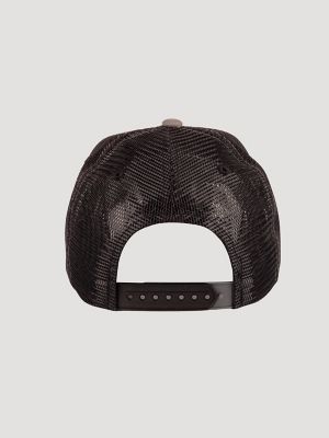 Trailhead Rodeo Baseball Cap in Black/White