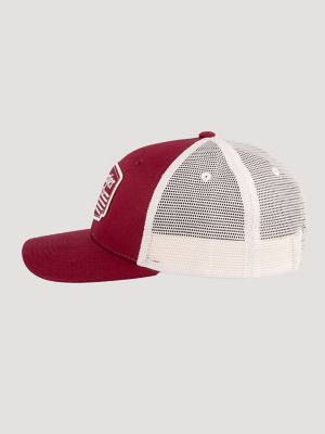 Trailhead Union Baseball Cap:Dark Red:One Size alternative view
