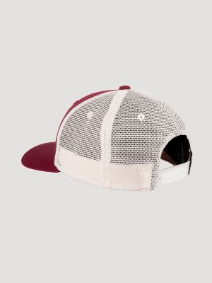 Trailhead Union Baseball Cap:Dark Red:One Size alternative view 2