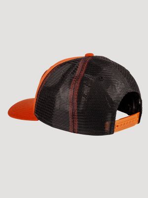 Trailhead Saloon Baseball Cap in Burnt Orange