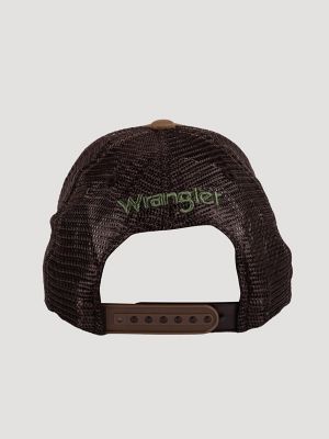 Women's Long Live Cowboys Baseball Cap in Olive Black