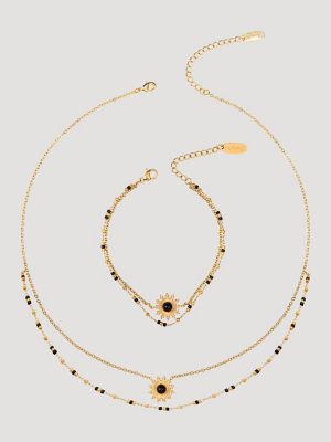 Pendant/Beaded Necklace/Bracelet Set from Wrangler - $23.97