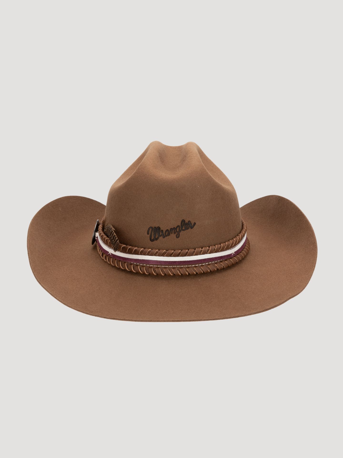 Женский головной убор Wrangler Rio Ranch Cowboy Hat, цвет: Коричневый — фото 2