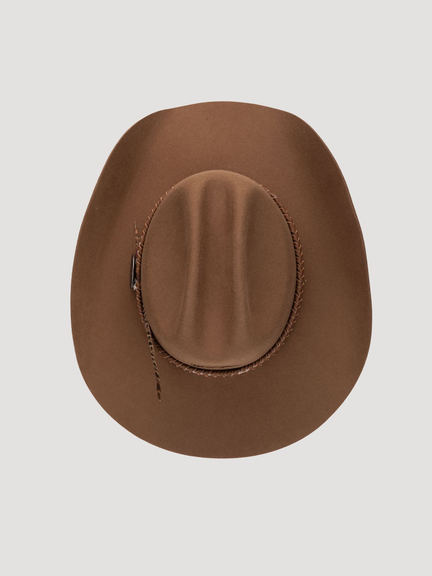 Женский головной убор Wrangler Rio Ranch Cowboy Hat, цвет: Коричневый — фото 4