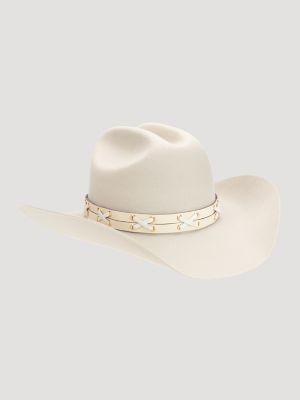 Womens Mountain High Cowboy Hat:Cream:One Size alternative view 2