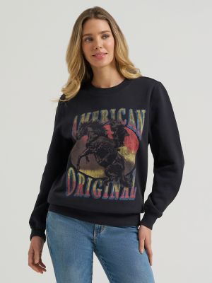 Women's American Original Graphic Fleece Reg Pullover