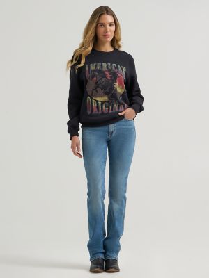 Women's American Original Graphic Fleece Reg Pullover