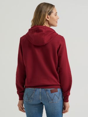 Women's Country Applique Pullover Hoodie
