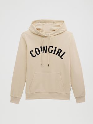Women's Cowgirl Applique Pullover Hoodie