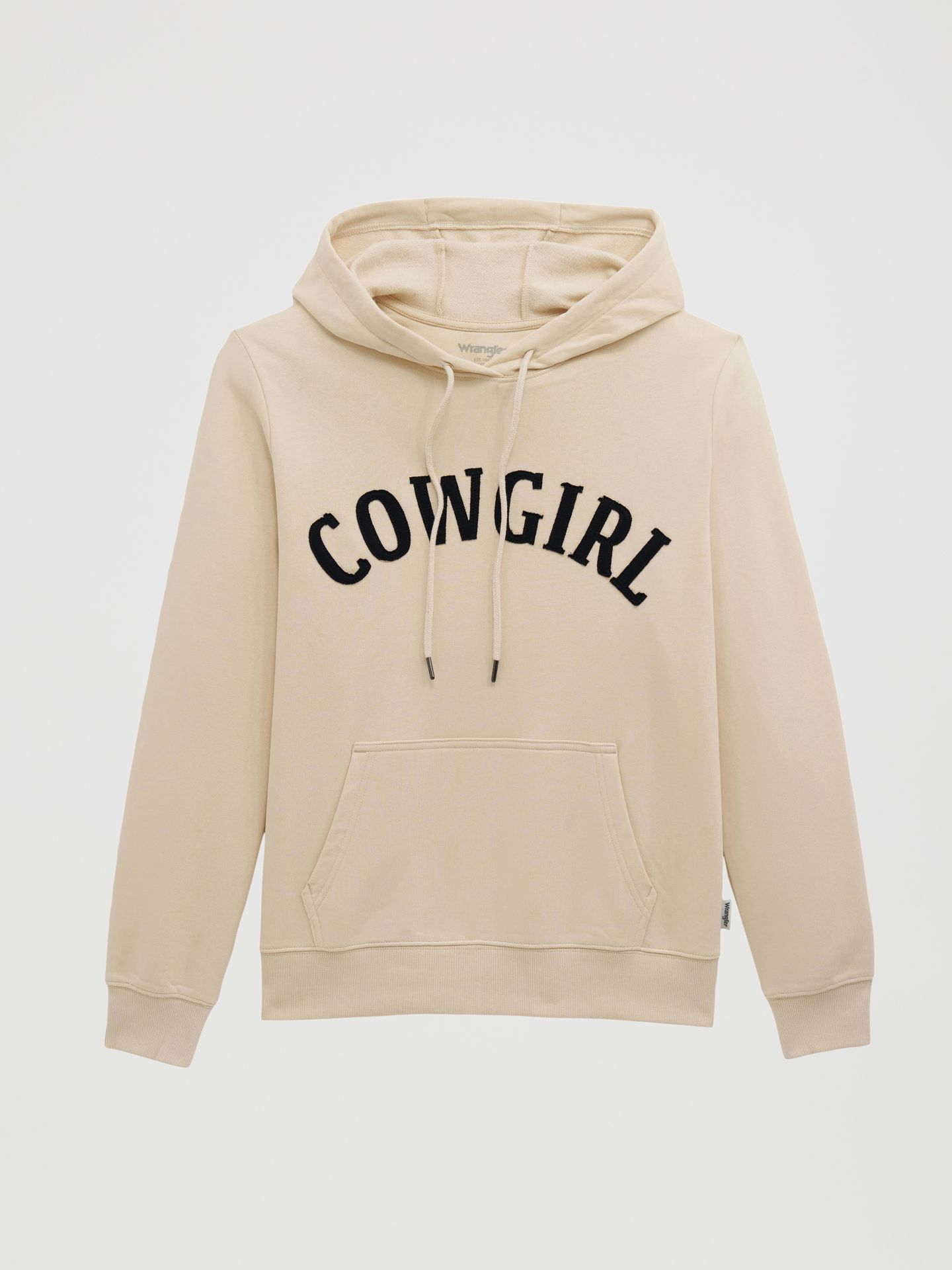 Женское худи Wrangler Cowgirl Applique Pullover, цвет: Серый — фото 1