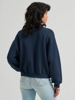 Women's Logo Canyon Crew Pullover
