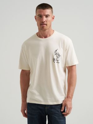 Soaring Cowboy Vintage Fit Back Graphic T-Shirt